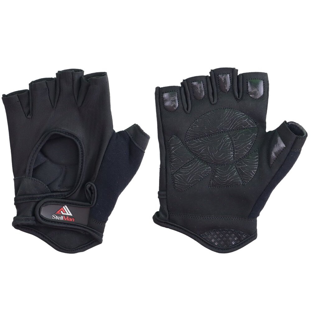 Stellman Phantom Power Lifting Gloves Strength Training Men Fingerless Gloves